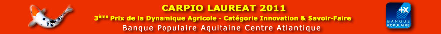 CARPIO Laur&eacute;at 2011