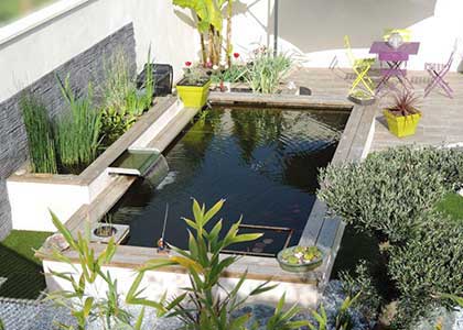 bassin de maçonné